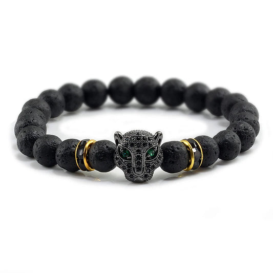 SimbaCharm™ Bracelet Black Lava