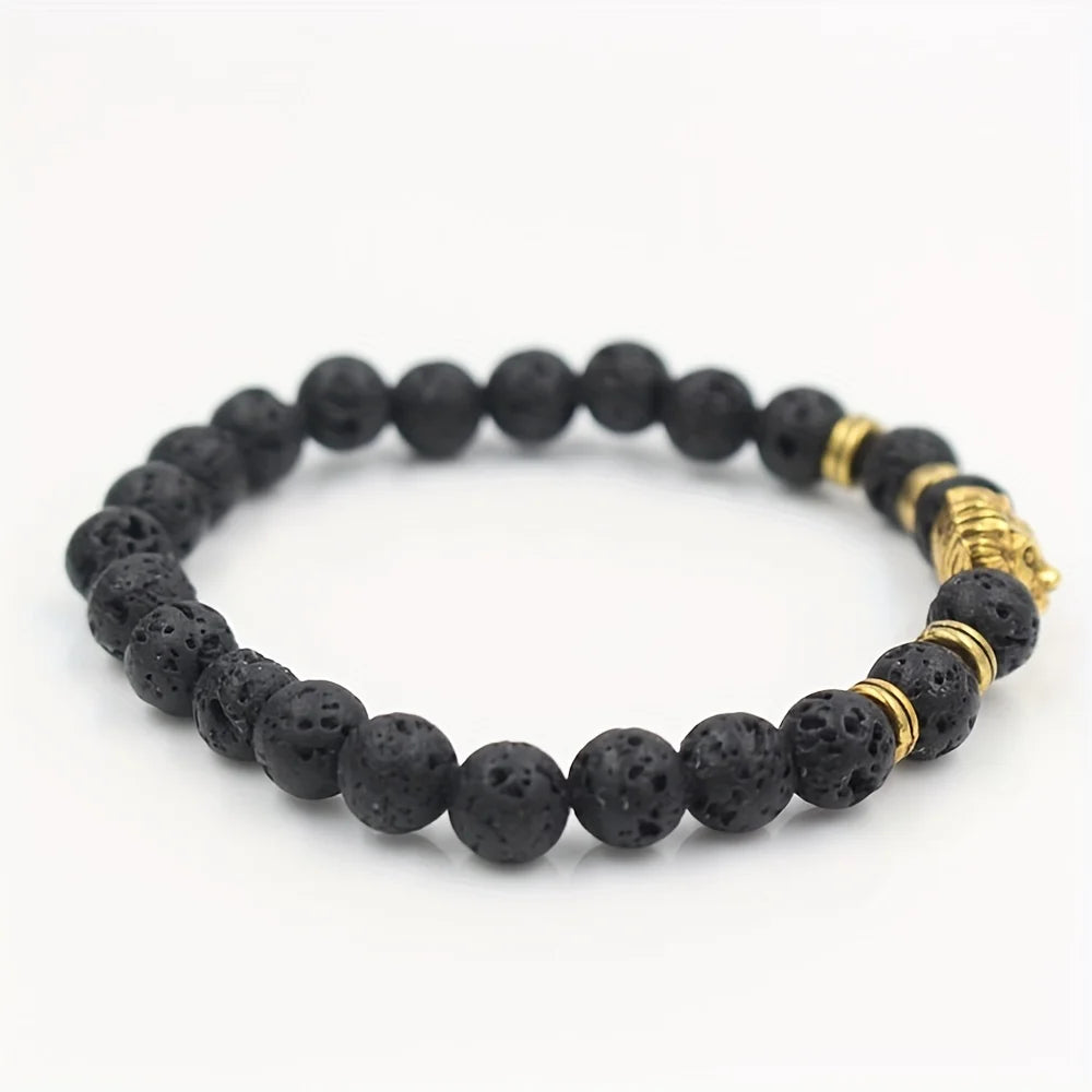 SimbaCharm™ Lava Volcanic Stone Bracelet