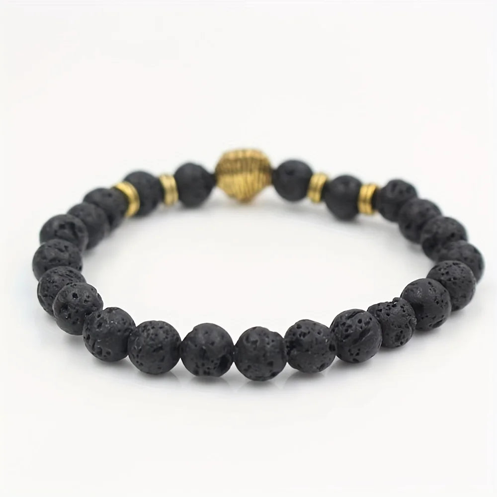 SimbaCharm™ Lava Volcanic Stone Bracelet