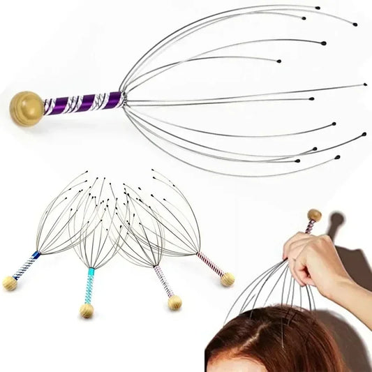 AyurHead™ Octopus Head Massager