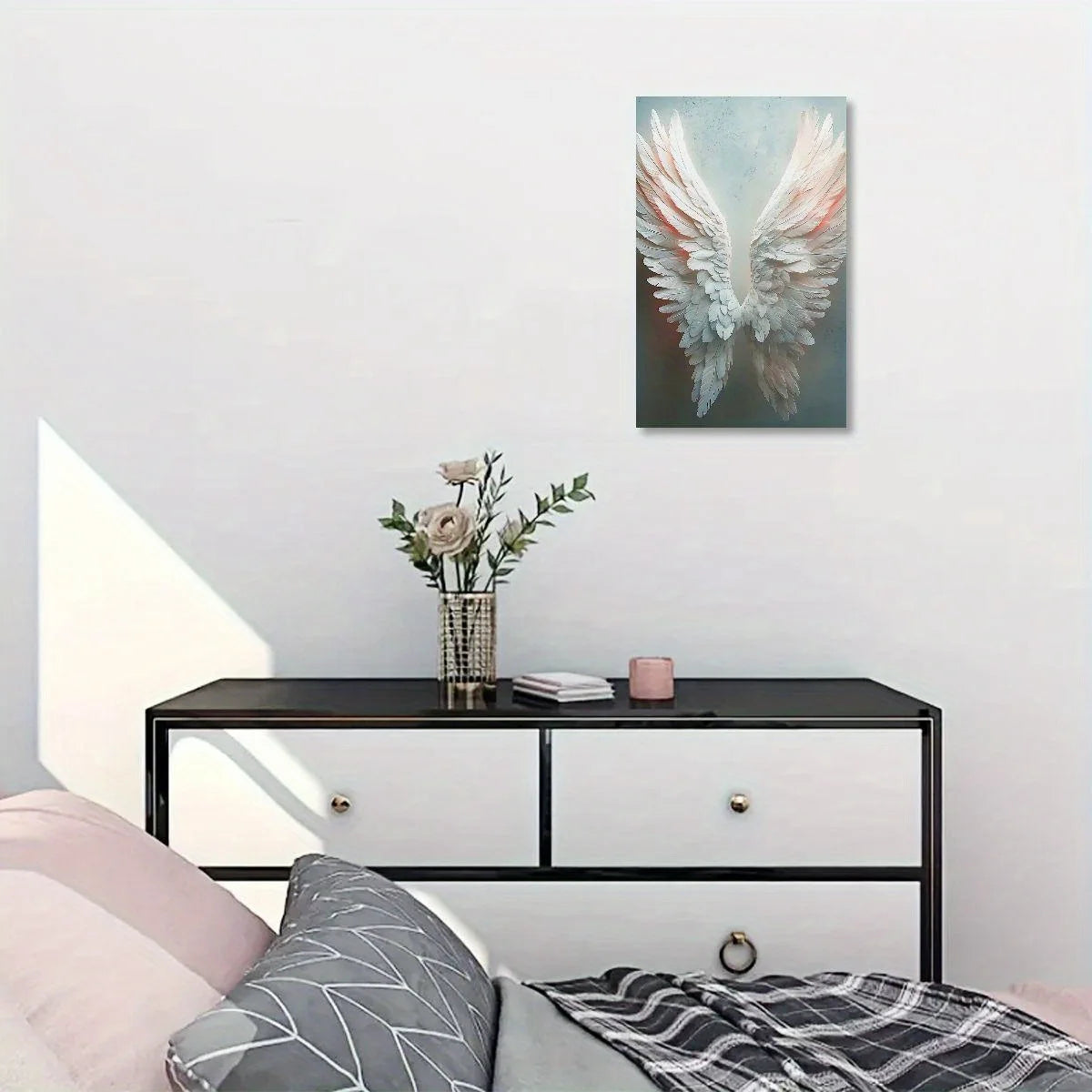 WoodCanvas™ Canvas Painting with Wooden Frame